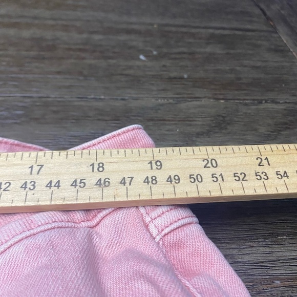 Cato Blush Pink Plus Size Skinny Loose Hem Jeans Size 18W - Picture 6 of 8